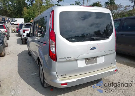 2016 Ford Transit Connect Titanium from USA, damaged, VIN NM0GE9G75G1236992